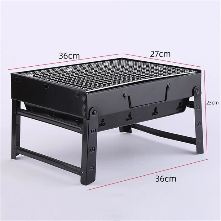 Barbecue Grill Outdoor Camping bbq Foldable Charcoal Grill